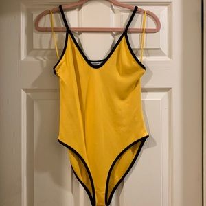 Zara Yellow Bodysuit